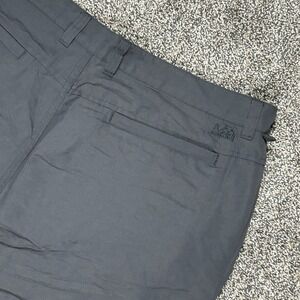 REI Co-Op Regular Fit Chino Pants Men 40x30 Dark Gray Straight Fit Cargo Pockets